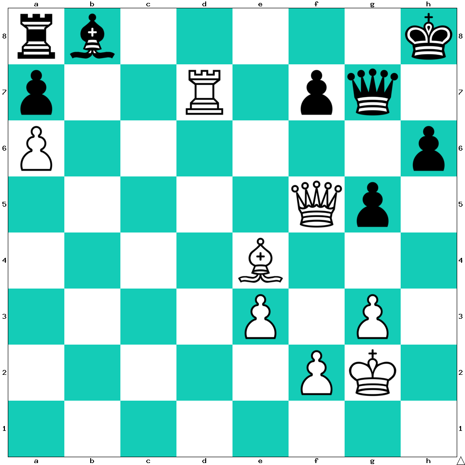 Chess_Strategy's tweet image. ❓ Test de niveau ★☆☆ sur Échecs &amp;amp; Stratégie. 𝐋𝐞𝐬 𝐁𝐥𝐚𝐧𝐜𝐬 𝐣𝐨𝐮𝐞𝐧𝐭 𝐞𝐭 𝐦𝐚𝐭𝐞𝐧𝐭 𝐞𝐧 𝟐 𝐜𝐨𝐮𝐩𝐬 ♟Paul Van Der Sterren vs Brian Hartman, Salonique, 1984 ❤️ LIKEZ en indiquant votre temps de résolution ⌚️

📕 32 raisons de se mettre aux échecs 👉…