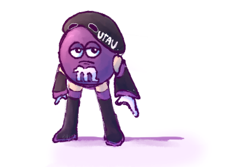 Olaylien's tweet image. i drew defoko as an m&amp;amp;m