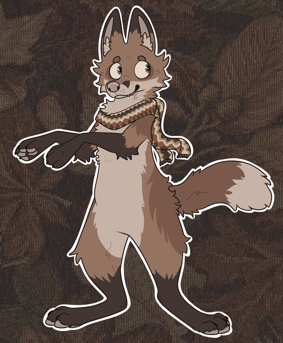 Panicpigeon's tweet image. Not bird related, but a new character I designed the other day! I'm proud of this drawing