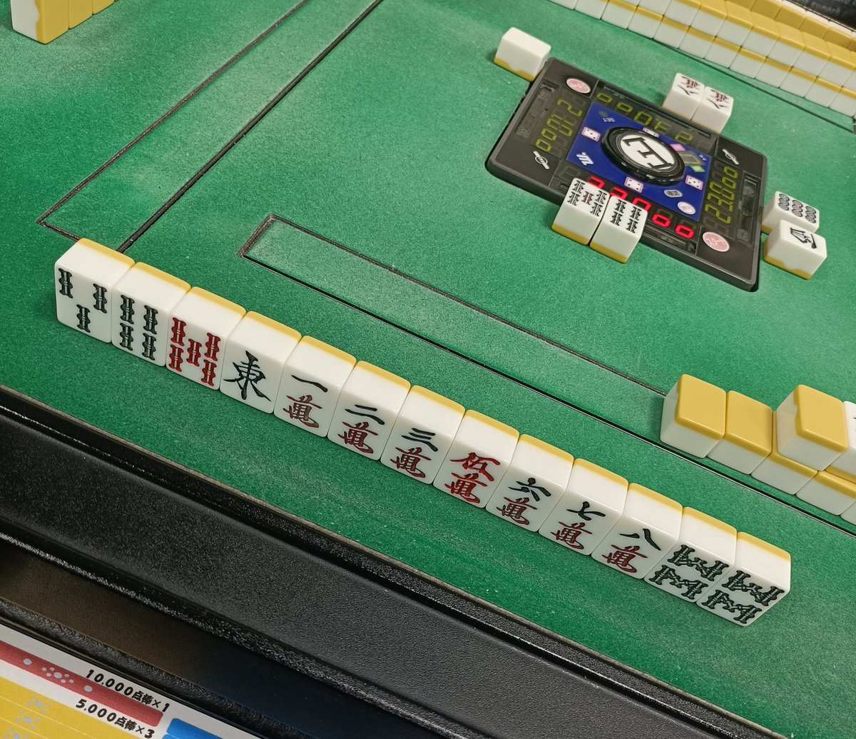 14時現在、 新潟店セット含め5卓稼働中です。 足元が悪い中