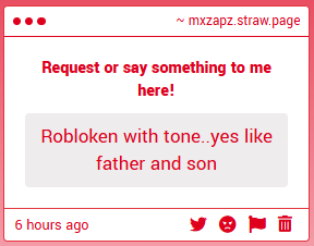 MxZapz's tweet photo. "Robloken with tone..yes like father and son" -> i fw this family hc. ok? keep going anon thats probably named frosty #robloken #tone #admintwt #robloxadmins
https://t.co/NJoG2iGYt8 https://t.co/hhLdxVDLpk