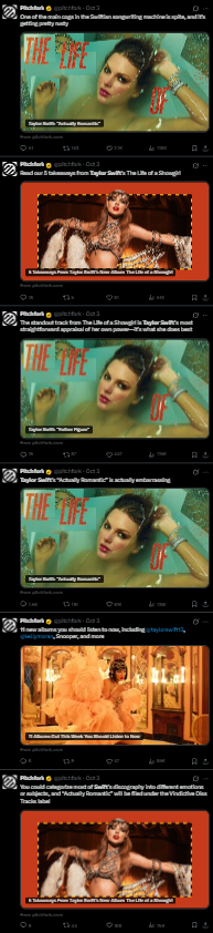 TSVinylUpdates's tweet photo. y'all sure are talking about taylor swift's latest album a lot for claiming to not talk about it https://t.co/w1UyHnmrtC