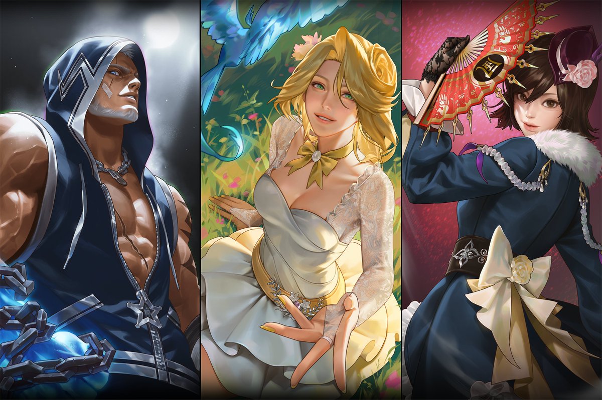 사이퍼즈 아트컬렉션J [휴톤/드니스/루시] 작업했습니다!👊🌷🪭
올 해도 즐겁게 작업했습니다!