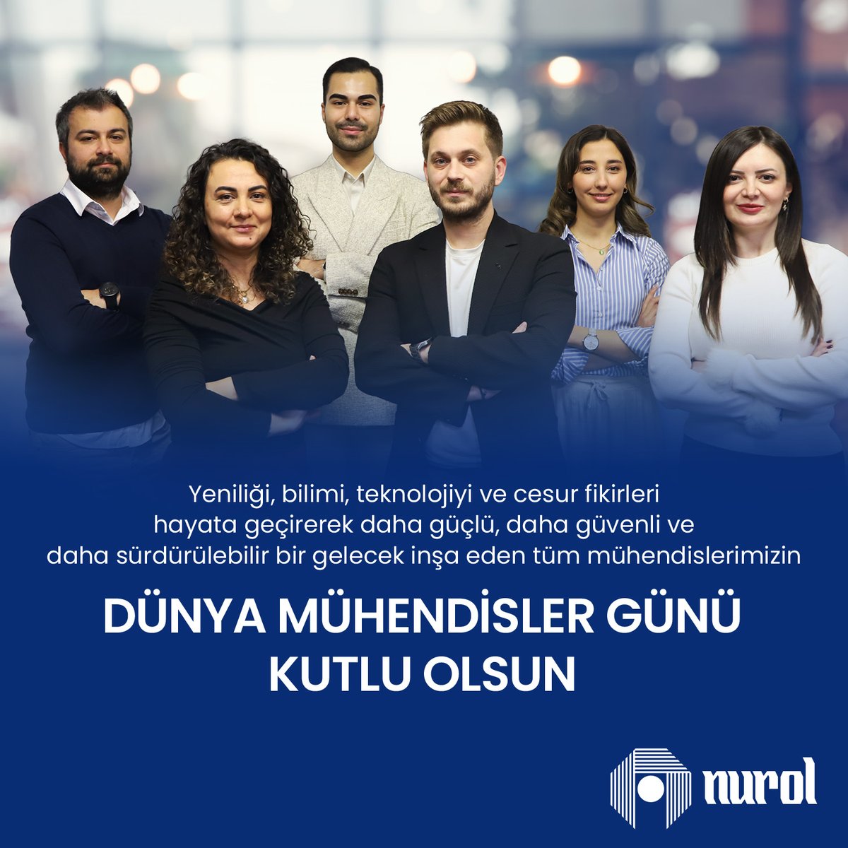 Tüm mühendislerimizin Dünya Mühendisler Günü kutlu olsun.

#Nurol #MühendislerGünü
