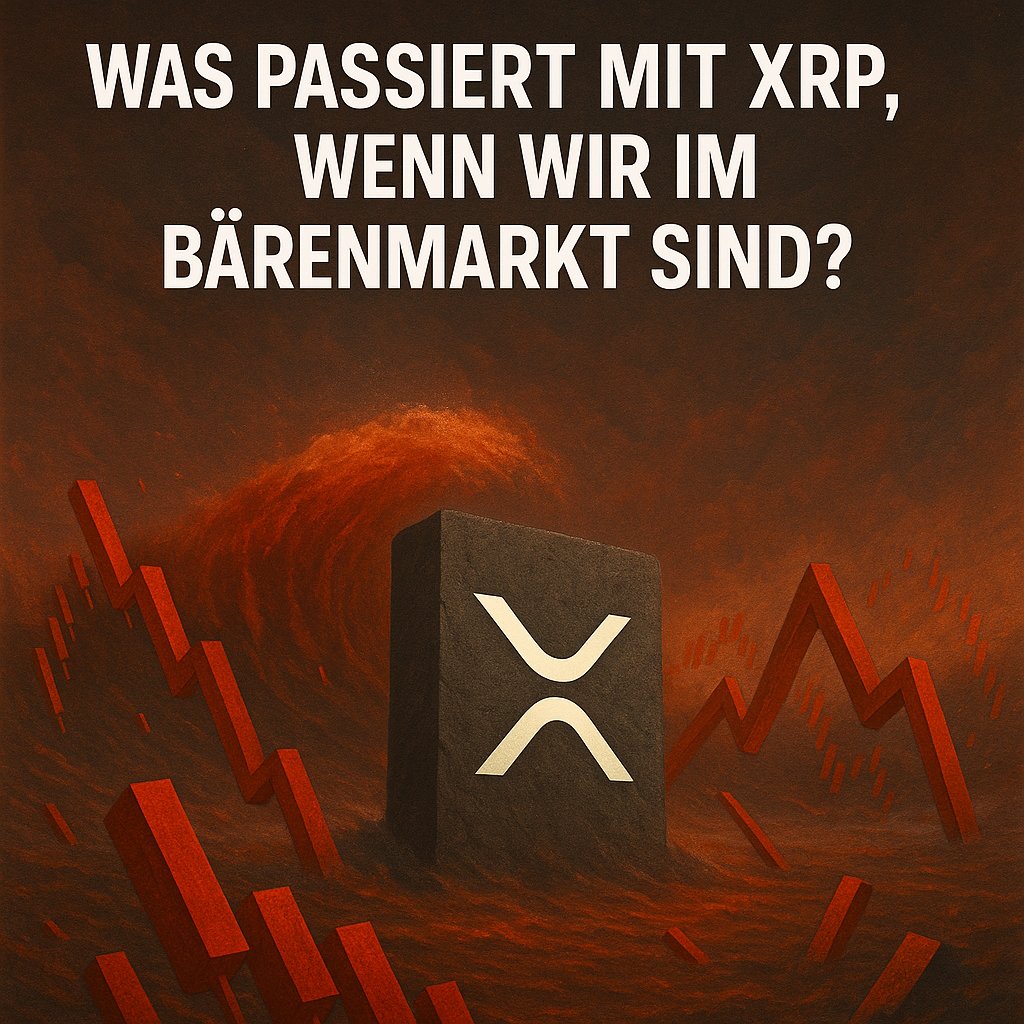 Warum 80–95% Preissturz im Bärenmarkt nicht das Ende von XRP &amp; Co bedeuten – und warum jetzt die entscheidende Phase beginnt

Viele unterschätzen einen entscheidenden Punkt im Kryptomarkt:

Der Preis ist nicht der Wert.

Wir sind aktuell noch nicht im Bärenmarkt.

Aber jeder