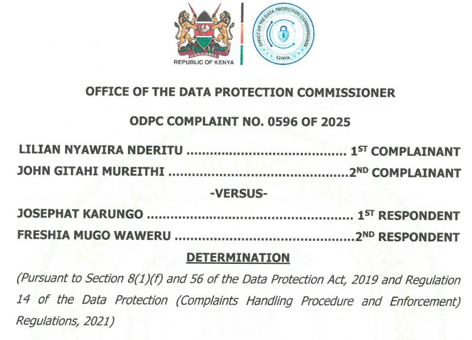 AssociatesRoba's tweet photo. If Your Neighbour's CCTV Can Zoom Into Your Compound, They Owe You Money -ODPC Just Proved It.

If you’ve ever felt uncomfortable because a neighbour’s CCTV is pointed at your gate, your children’s play area, your laundry line or your kitchen door, this one is for you. In a fresh ODPC ruling, two neighbours finally got justice after being recorded for months inside their own compound. They begged, complained, involved the estate officials, even reported to the police. Nothing. The cameras kept rolling. When the matter reached the ODPC, the hammer fell: KES 200,000 compensation plus an enforcement notice. This means you cannot turn your neighbour’s life into your personal Big Brother episode.

The ODPC went straight for the neck. Security is fine. Protecting your home is fine. But the moment your cameras cross the fence and start collecting footage from someone else’s private space, you’ve stepped into illegal territory. And the usual excuses don’t work. “It wasn’t intentional,” “I only wanted to secure my home,” “I didn’t know the angle was covering them” are all useless. The law cares about the effect, not your excuses. The respondents ignored complaints for almost a year, and that alone was enough to show unfair, unlawful, careless handling of personal data. Funny enough, once they finally tilted the cameras, ODPC took note that it proved they knew the setup had been wrong all along.

This decision should make every estate, every landlord and every CCTV-happy neighbour sit up. Your right to feel safe does not include the right to spy on others. If your cameras face outside your fence, you’re already on the wrong side of the law. And if your neighbour complains and you brush them off, just know ODPC now has a precedent that bites. We expect Kenyans to start reporting these cases. Estates to start rewriting CCTV rules. And privacy, real privacy, to finally become something people are willing to fight for. Your right to privacy is protected in our Constitution. @Thuranira_1 @georgediano @KensonMutethia @NelsonHavi @joshuamalidzo 
Mogadishu #BrokenButNotDefeated live now now #SupremeCourt2027 #MikeAndKingangi Tosin Somalis Meta #BomaYanguAnswers #KenyaUSHealthAgenda