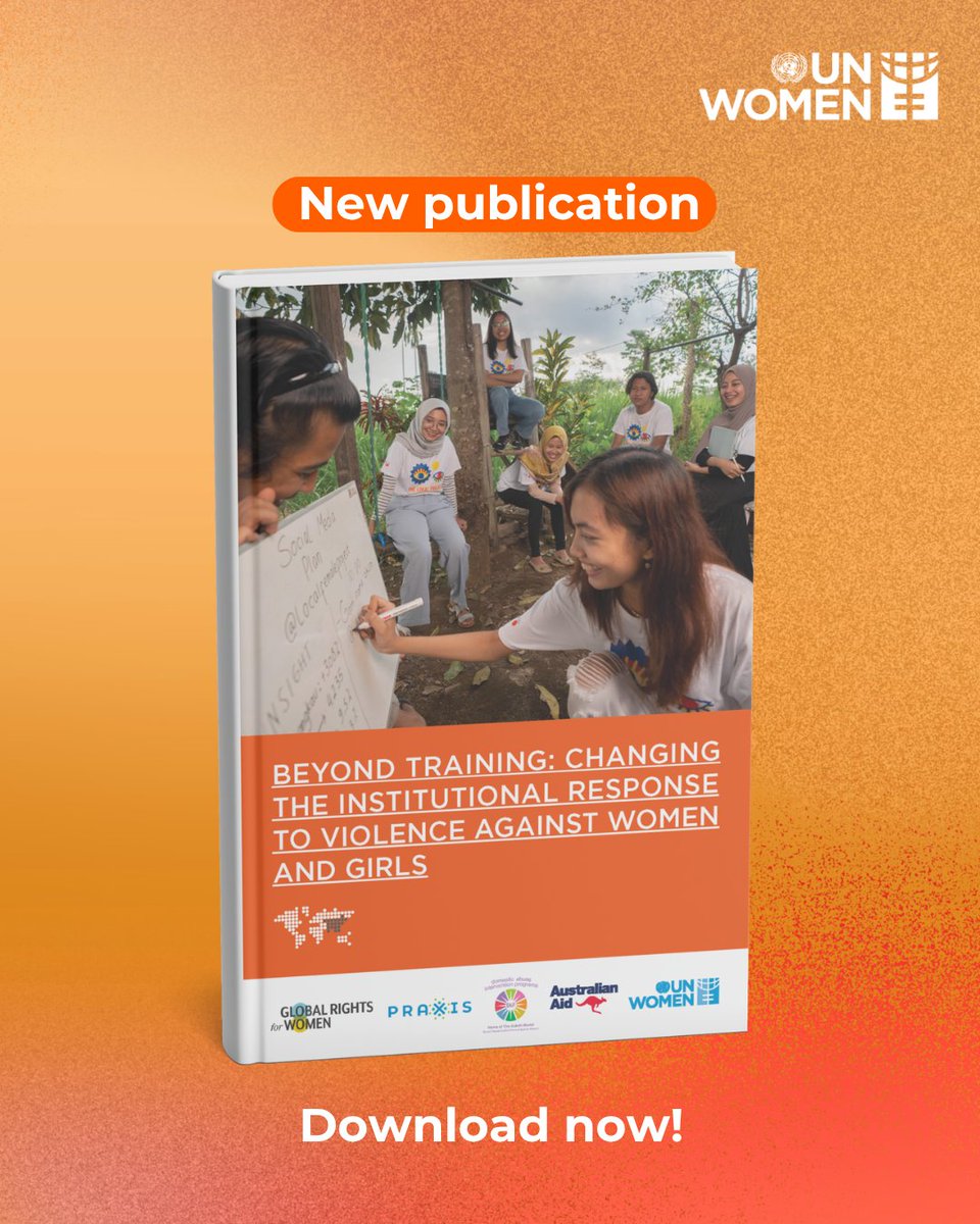 unwomenasia's tweet image. Strengthening responses to violence against women means more than one-off trainings. This publication introduces practical methods to help institutions build survivor-centred, coordinated systems that last. Read more: unwo.men/6aVI50XAwxb

#16Days #NoExcuse

@dfat | @mogef