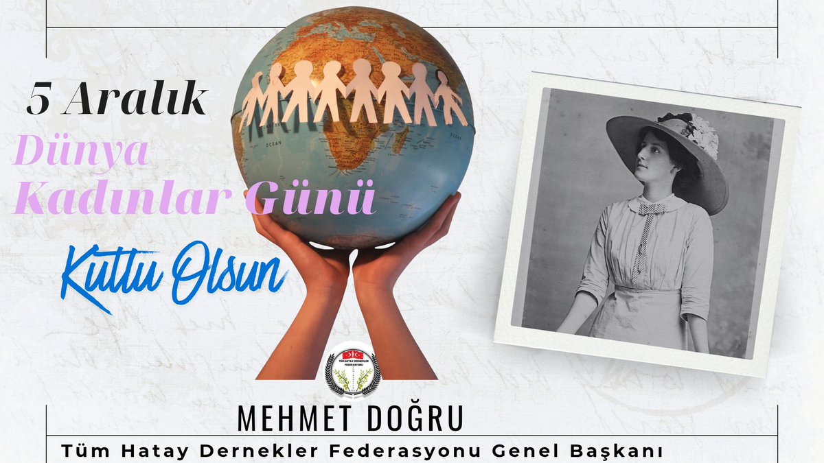 Hayatın her alanında var olan, üreten, ilham veren tüm kadınlarımızın Kadın Hakları Günü kutlu olsun!

#5AralıkDünyaKadınHaklarıGünü #AtatürkMirasımız #KadınGücü #Türkiye