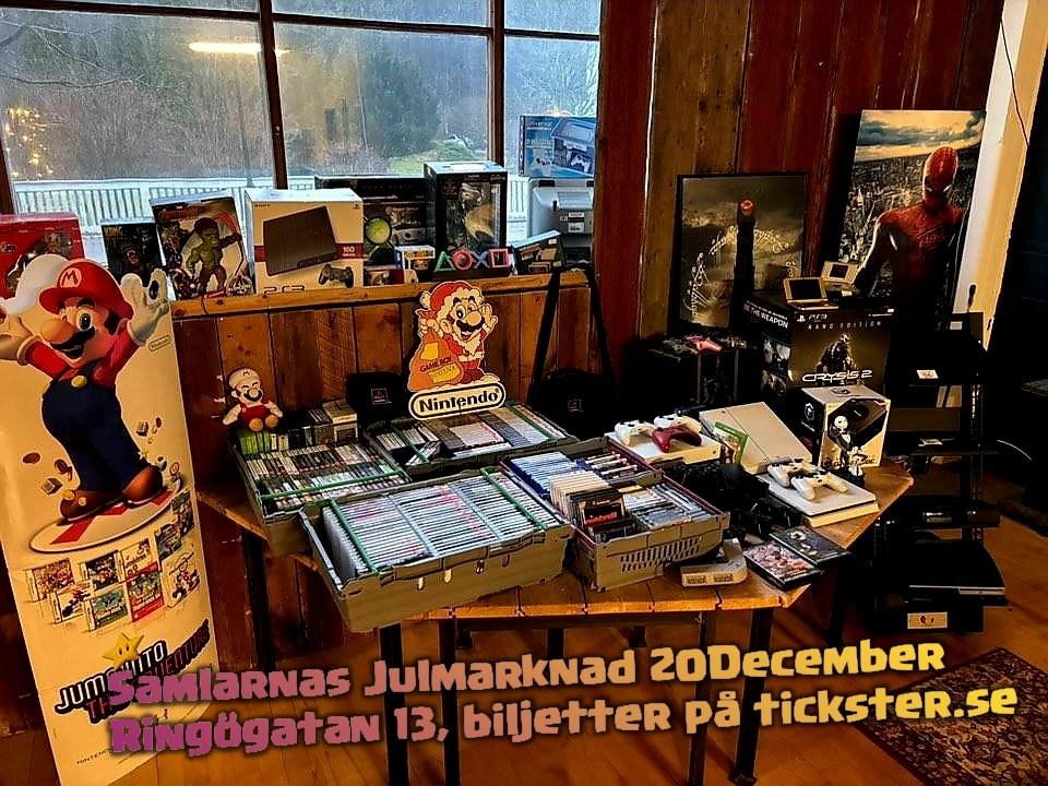 En till privatsäljare som teasar inför julmarknaden, mängder av retrospel!

Säkra biljett idag!
tickster.com/se/sv/events/4…

#rsmgbg #göteborg #retrospel #marknad #samlarprylar