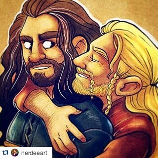 DwarvenLion's tweet photo. Oh yes *huggles* @OnkelThorin https://t.co/3rmBz1egKG