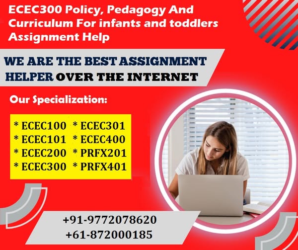 ShirleyNicole26's tweet photo. Avail our trustworthy ECEC300 Policy, Pedagogy and Curriculum for Infants and Toddlers (birth -2) assignment help.
#ECEC100 #ECEC101 #ECEC200 #ECEC300 #ECEC301 #ECEC400 #PRFX201 #PRFX401 #AssignmentHelp #CourseHelp #AcknowledgeEducation #Australia #AustraliaAssignmentHelp #Aussie https://t.co/vXSpqJb4hk