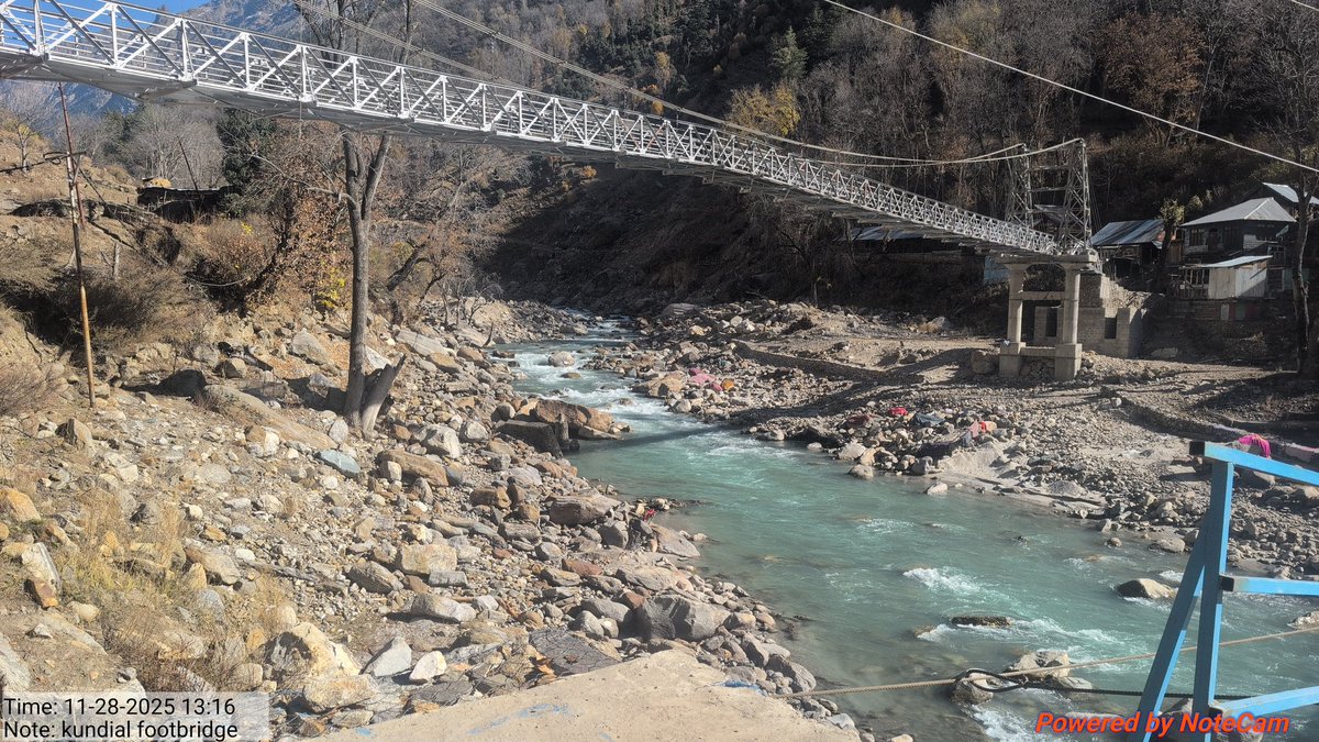 faisalquadri3's tweet photo. Behind the giant range of mountains, cutting through the hard and rugged rocks, lies a serene sapphire valley where Hindus, Buddhists, and Muslims live together in harmony and mutual love. It is a land of quiet beauty and shared humanity.
@Sunil_SharmaBJP 
Kundali &amp; sohal HEP https://t.co/M51fJFgIjN