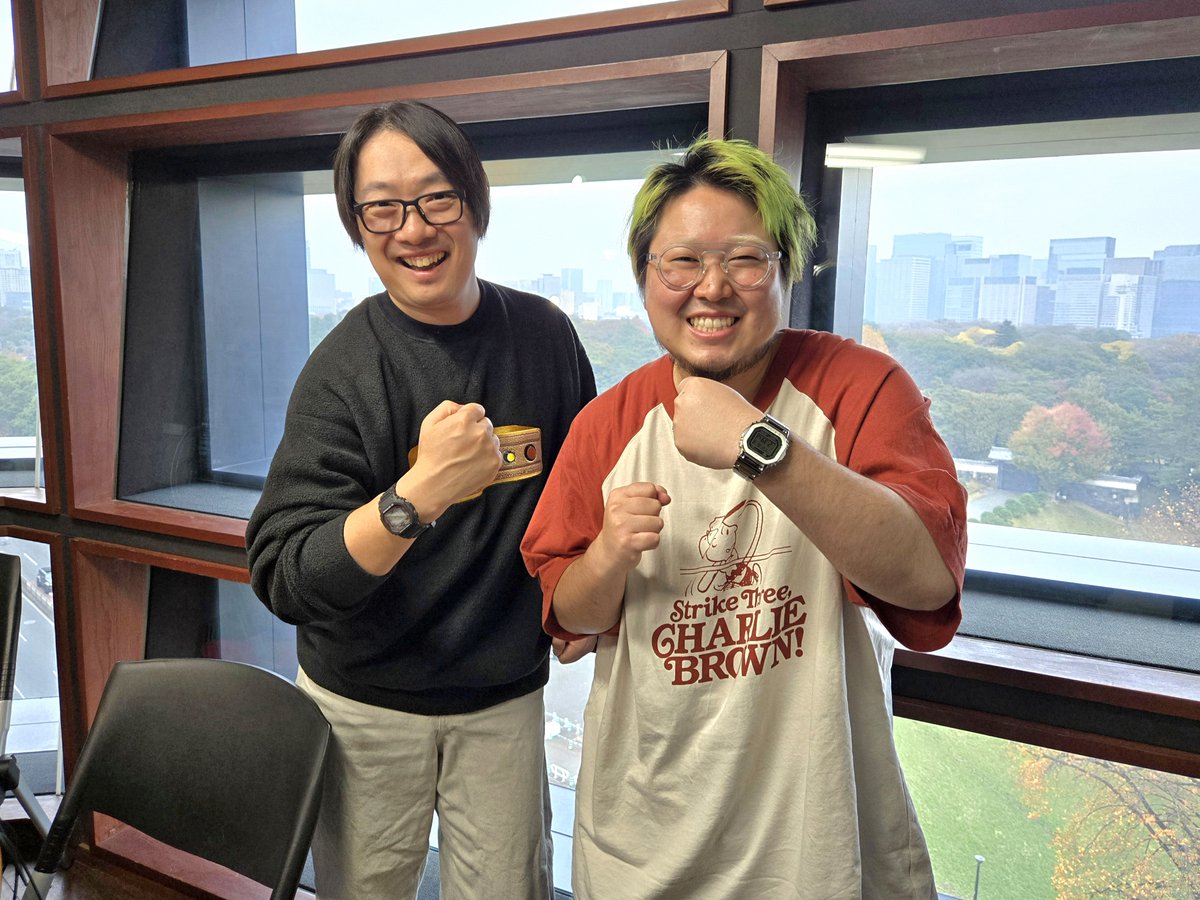 ／
⌚️17時になりました！
＼

#TOKYOFM
G-SHOCK presents THE MOMENT

はじまりました！

Web メディア #オモコロ 編集長の原宿さんを
ゲストにお迎えします！(<a href="/haraajukku/">原宿</a>)

▶︎ #radiko はこちらから 
radiko.jp/#!/live/FMT

#こっちのけんと <a href="/SuppokoPeppoko/">こっちのけんと</a>
#ザモーメント #gshock