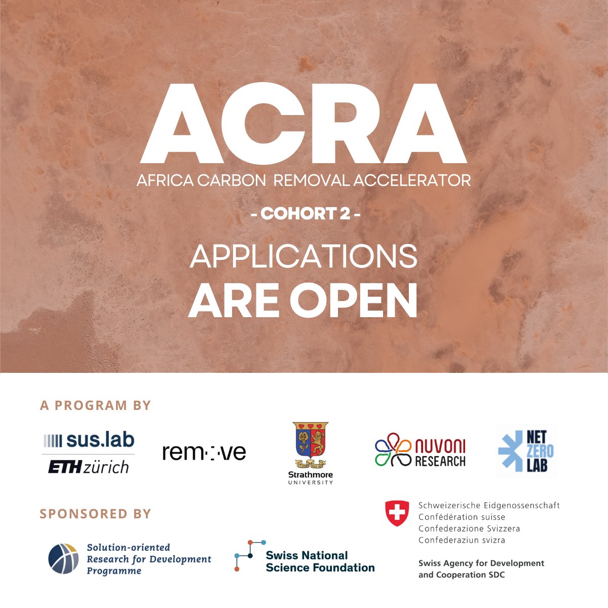 𝗖𝗮𝗹𝗹𝗶𝗻𝗴 𝗮𝗹l #𝗖𝗗𝗥 𝘀𝘁𝗮𝗿𝘁𝘂𝗽 𝗳𝗼𝘂𝗻𝗱𝗲𝗿𝘀 𝗯𝗮𝘀𝗲𝗱 𝗶𝗻 𝗦𝘂𝗯-𝗦𝗮𝗵𝗮𝗿𝗮𝗻 𝗔𝗳𝗿𝗶𝗰𝗮! 𝗔𝗿𝗲 𝘆𝗼𝘂  𝗮𝗻 𝗲𝗮𝗿𝗹𝘆-#𝗰𝗮𝗿𝗯𝗼𝗻𝗿𝗲𝗺𝗼𝘃𝗮𝗹 𝘃𝗲𝗻𝘁𝘂𝗿𝗲?
Apply now using the link:acra-program.com