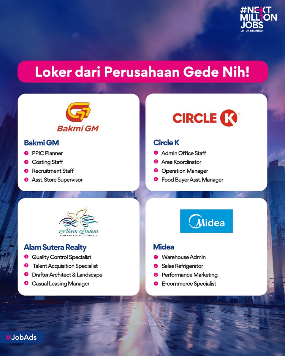 Jobstreet Indonesia tweet media