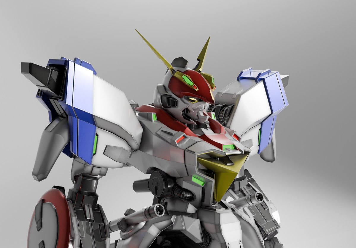 gogosparking's tweet photo. ドラグナー。足を何とか形にする。どうでしょうか？Dragnar. I'll try to get the legs to shape somehow. What do you think?　#blender #b3d #ドラグナー #DRAGONAR https://t.co/OIvHvoNahA