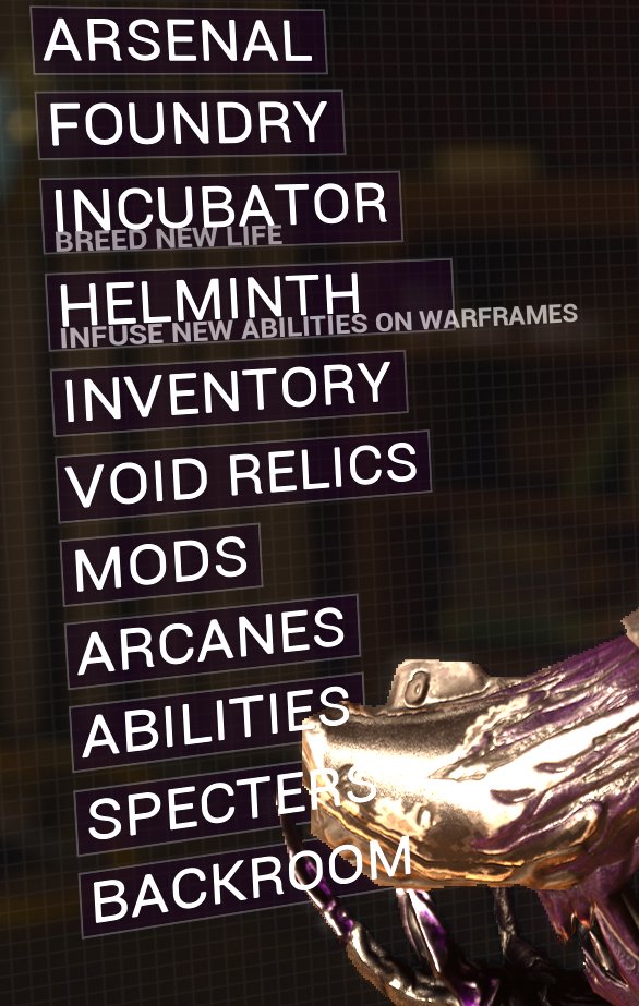 zentensu's tweet photo. @Spuck469 @OGRogueRC @kremunist see where it says inventory. Just because it doesn't match what you consider a inventory doesn't mean it doesn't have one. Slots are one of the main ways DE makes money. https://t.co/TkamJxzJYa