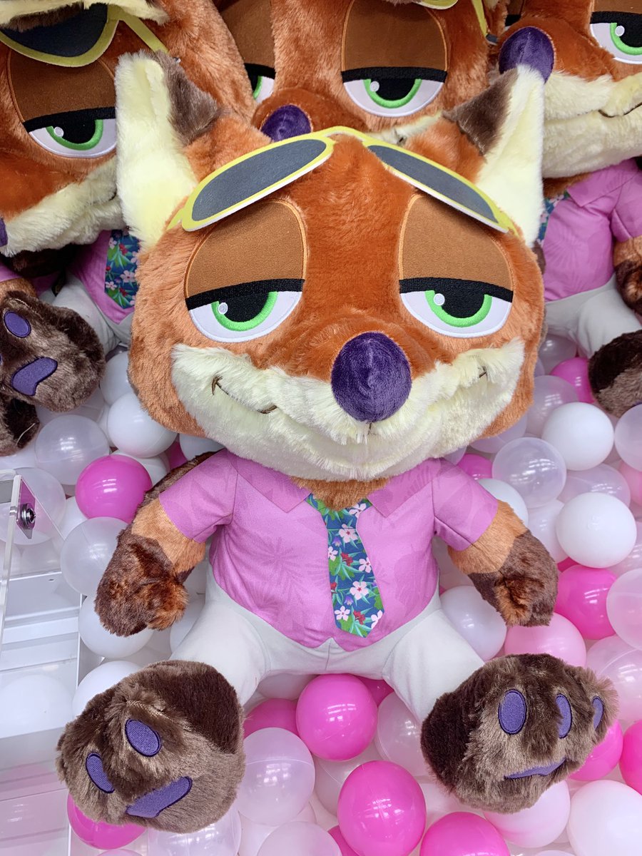 🦊新景品情報🐰】 『ズートピア2 スーパーラージぬいぐるみ ニック