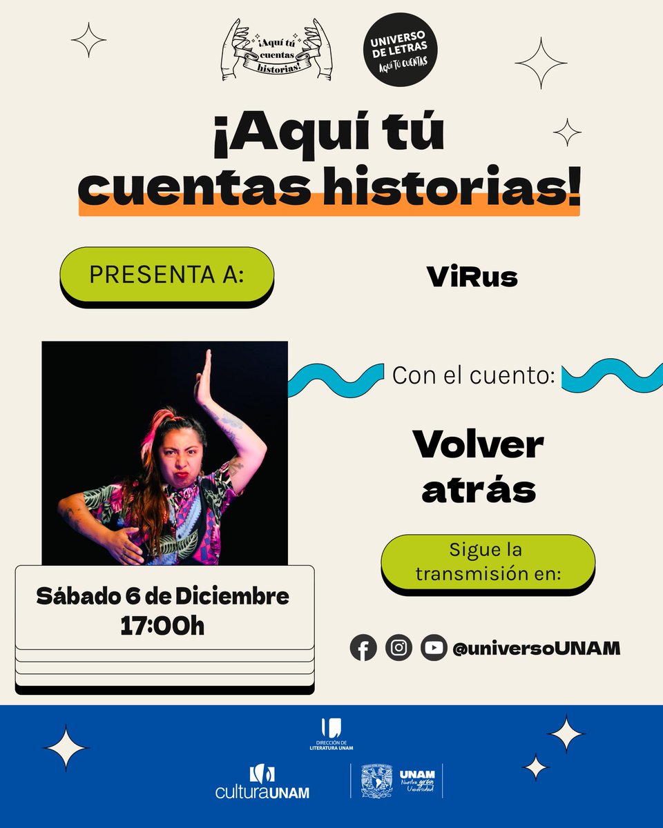 ¿Qué pasa cuando alguien quiere salirse del algoritmo?
#AquíTúCuentasHistorias  de ciencia ficción con alma rebelde y preguntas urgentes sobre el futuro.

Narración de 📖Volver atrás, de <a href="/abrahambalcazar/">abraham.ilustra/Professional Illustrator in CDMX</a> este sábado a las 5 de la tarde.