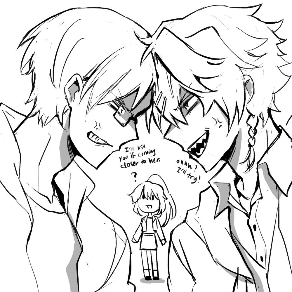 TerrainARTka's tweet photo. Some silly(?) doodles of my OCs (check ALT for desc)  

#terrainOCs https://t.co/5ADNR0QEVZ