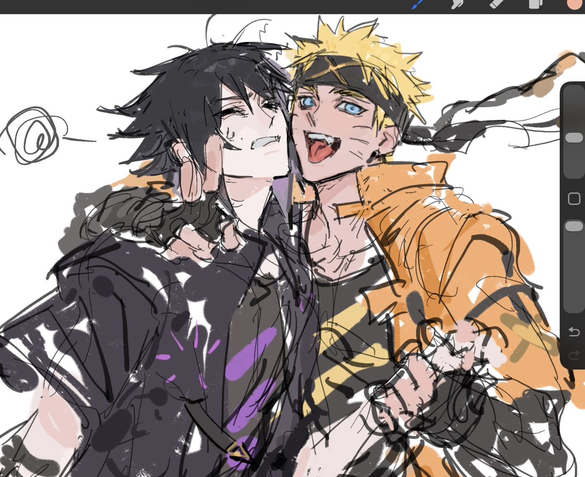 #Narusasu 魔方你赢了你确实勾引到我了