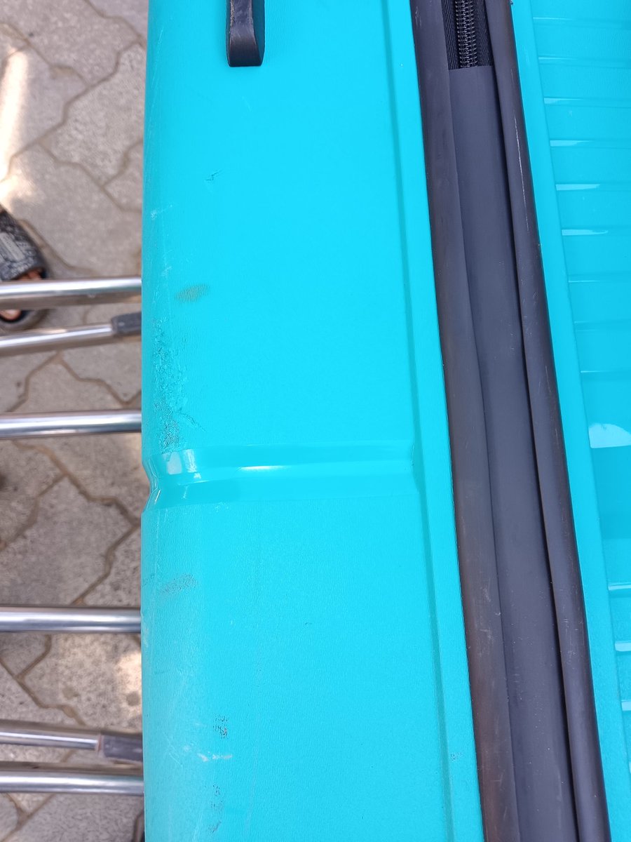 K_Sumon15's tweet photo. @IndiGo6E 
My brand new baggage damaged at Silchar airport, realtime ground staff Physically Verify, I reached out to @IndiGo6E but still now not response,
I think It's my mistake choice @IndiGo6E airlines to travel international trip 😔 https://t.co/ssYYNDPWiO