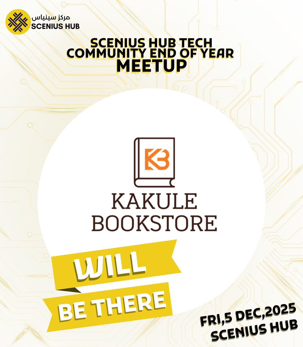 We’ll be at the <a href="/SceniusHub/">Scenius Hub</a> End-of-Year Tech Community Networking Meetup. Be sure to stop by our stall and explore our books.