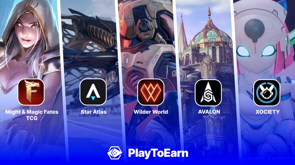 Here are 5 highly popular crypto games! 🔥

All nominated for the Most Anticipated Game at the Blockchain Game Awards 2025 - who is getting your vote? 🏆🗳️

🔹<a href="/WilderWorld/">Wilder World</a> 
🔹<a href="/staratlas/">Star Atlas</a> 
🔹<a href="/AVALON/">AVALON</a> 
🔹<a href="/MightMagicFates/">Might & Magic Fates TCG</a> 
🔹<a href="/xocietyofficial/">XOCIETY</a> 

Vote Now:
👉
playtoearn.com/awards/vote/mo…