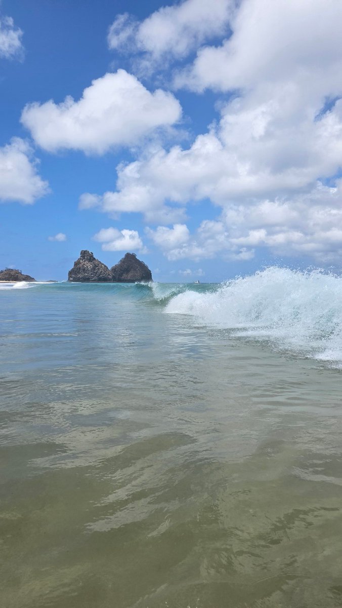 Vista da praia do Bode