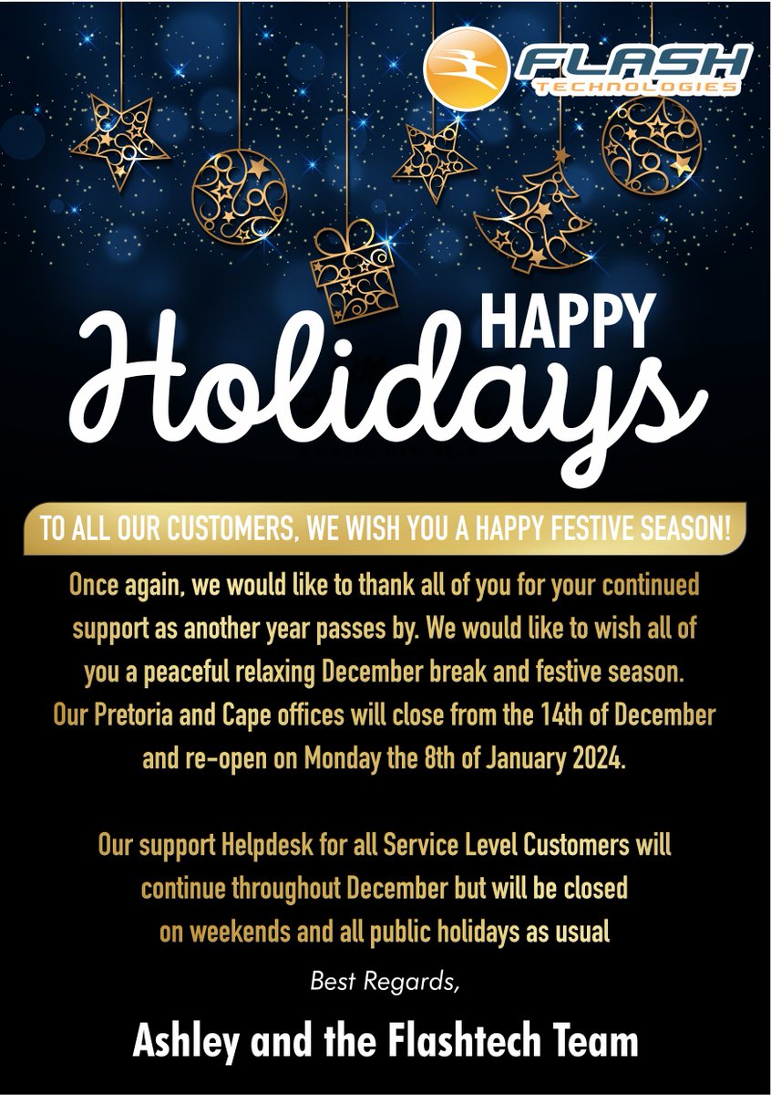 Flashtech_Pta's tweet image. PTA Office closed today - mailchi.mp/5a3e368d4f04/h…