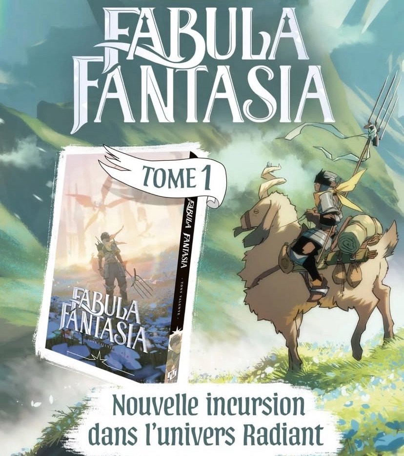RadiantUnivers's tweet photo. 🚨 OFFICIEL : Le tome 1 de Fabula Fantasia est disponible dans les librairies dès aujourd’hui ! https://t.co/Z2bPxzME8o