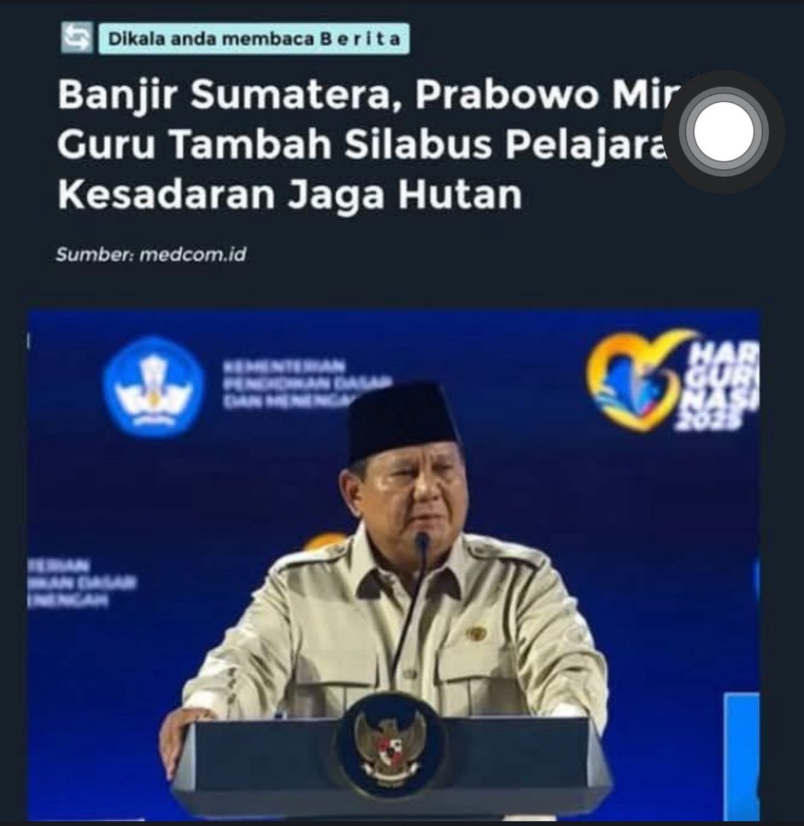 Ini wacana bergaya trump…menyalahkan seluruh rakyat “kurang pendidikan” padahal yg salah sejumlah kecil elit