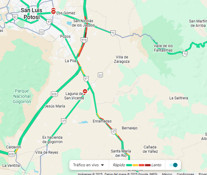 MonitoreoS22403's tweet photo. @088_GN 

Buenas noches 

Alguna noticia sobre el libramiento de SLP altura san Nicolas de los Jasso ? 

Y sobre el tramo Querétaro / SLP, la altura de santa María del río 

Saludos https://t.co/6syo0Xz4jf