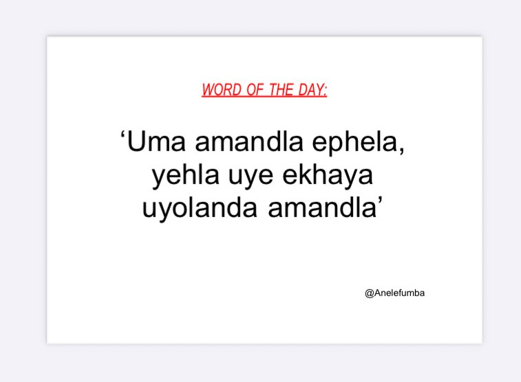 Anele Fumba 🇿🇦 (@anelefumba) on Twitter photo 