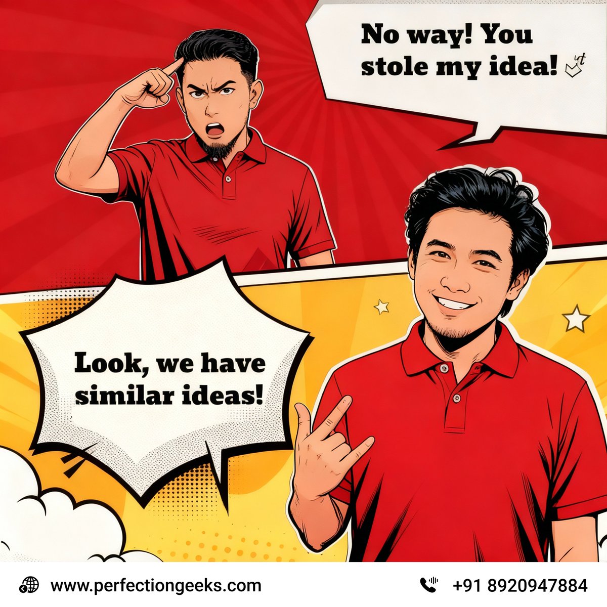 perfectiongeeks's tweet photo. Designer: “Don’t copy my idea!”
Dev: “Bro, I copy-pasted your code.” 😂
Whose side are you on? 👇
#PerfectionGeeks #DesignerVsDeveloper https://t.co/MaOIpTUznA