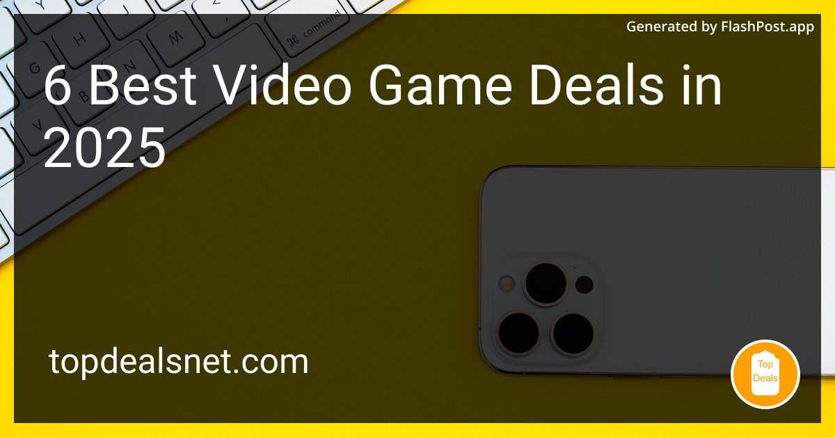 devhubbycom's tweet image. Can I skip to the best deal like a character cut-scene?

Source: topdealsnet.com/blog/best-vide…

#DealsAlert #GameBargain #BuyNowPlayLater #FlashSale #goodvideo #video