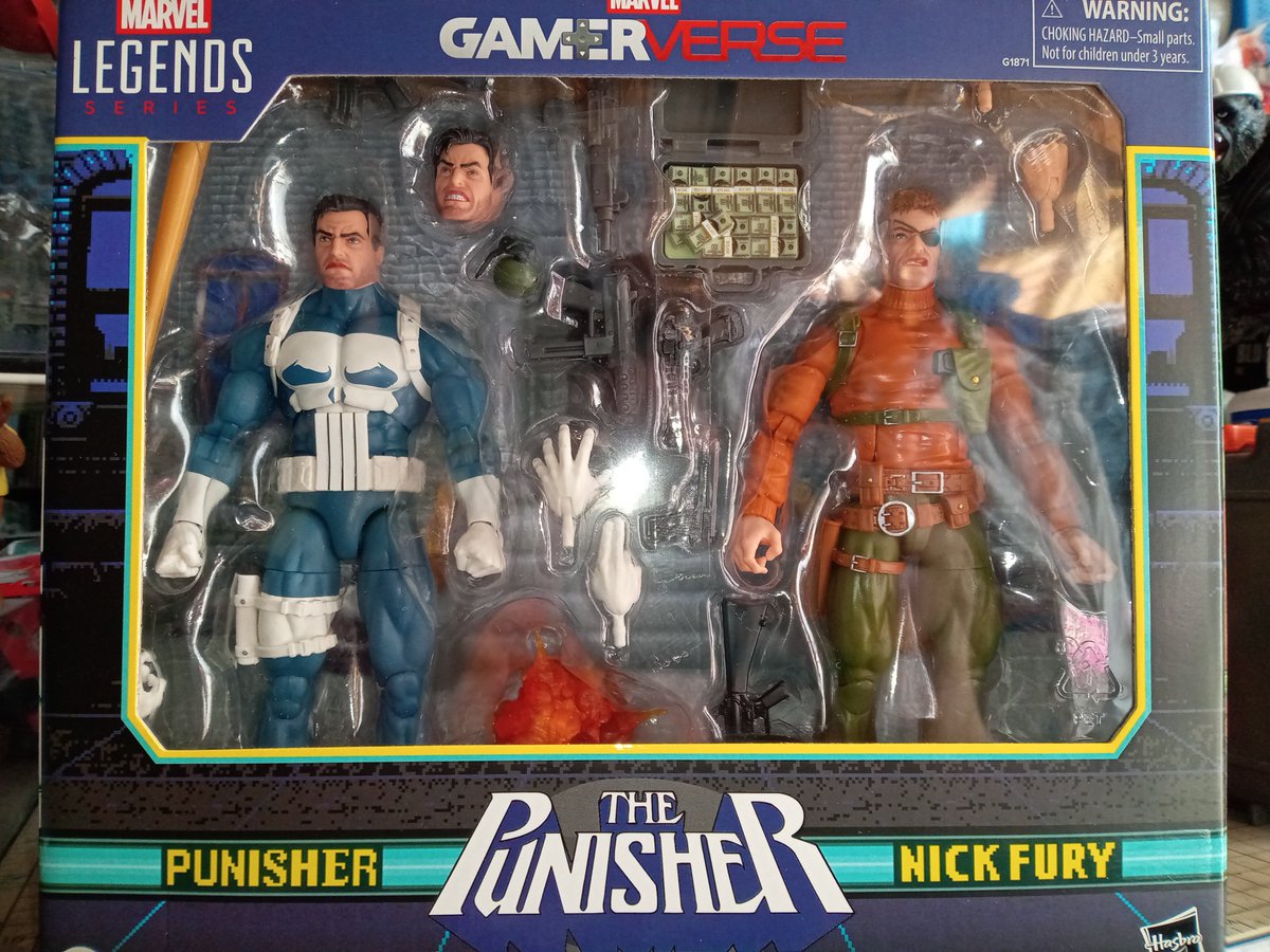 マーベルレジェンド ゲーマーバース パニッシャー＆ニック・フューリー