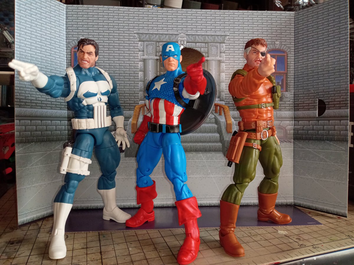 マーベルレジェンド ゲーマーバース パニッシャー＆ニック・フューリー