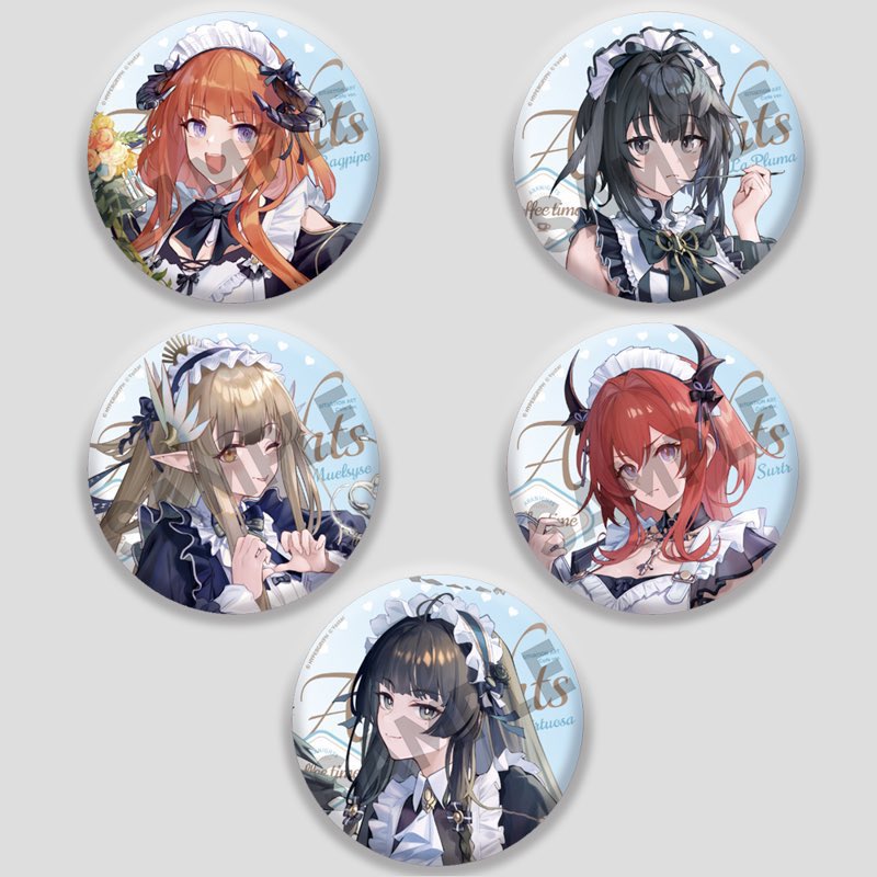 譲渡】 アークナイツ 明日方舟 6周年フェス 缶バッジ 譲) アーミヤ