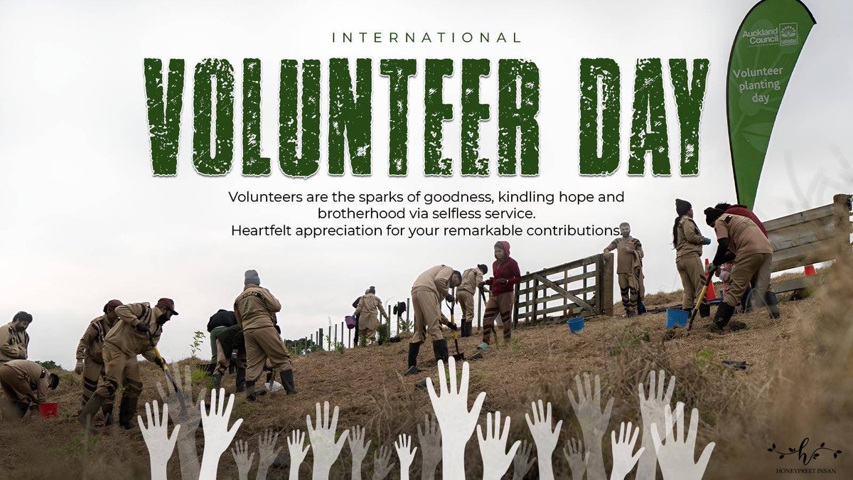 They matter when it truly matters!
Like a shining glimmer of hope they dispel darkness of despair — via selflessness and compassion, fill magic of love and life in the air.
Gratitude and respect to every volunteer — you are the answer to someone's prayers.