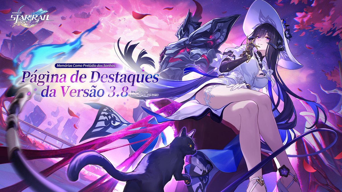 honkaisr_pt's tweet photo. A página de destaques da versão 3.8 "Memórias Como Prelúdio dos Sonhos" já está disponível

O tempo aguarda adormecido nas cinzas, esperando para despertar. Gire os ponteiros do destino e escreva novamente o prólogo das memórias perdidas.
Bem-vindos, Desbravadores! Clique no link para acessar a página de destaques da nova versão.

>>> Acessar: https://t.co/6eJkNJSpO0

Deixe seu comentário sobre o que você espera da nova versão!
