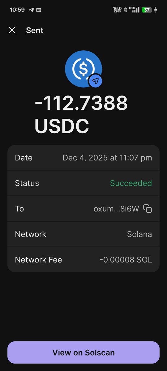 Last night I widraw 112 usdc from phantom wallet to polymarket but didn't received yet and there's no customer support option <a href="/Polymarket/">Polymarket</a> help me out for this
