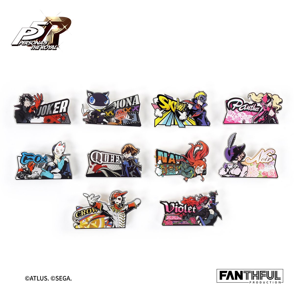 PERSONA 5 THE ROYAL Acrylic Badge
🛒collector.fanthful.com
