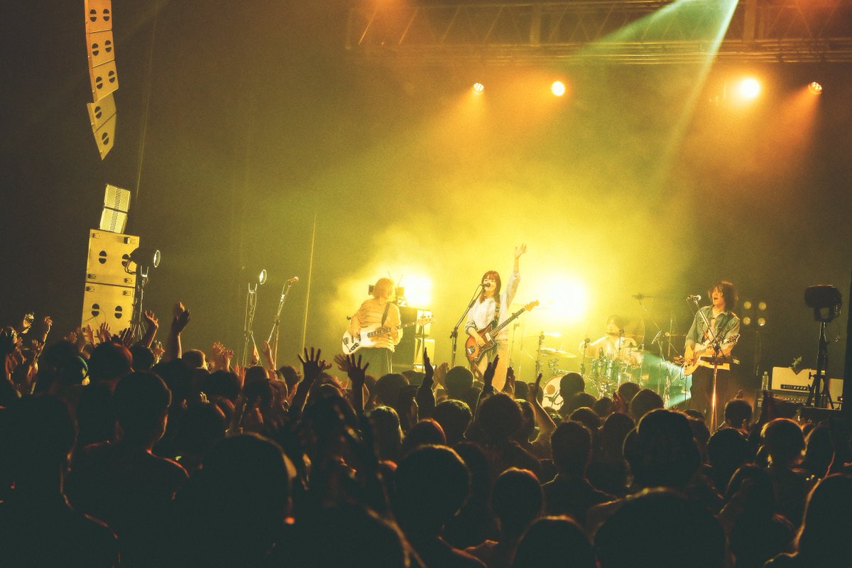 barks_news's tweet photo. 【ライブレポート】yonige、47都道府県ツアーセミファイナルZepp Shinjuku公演で「ツアーって悪くないなって、12年やって初めて思えました」

https://t.co/KZijRk0Fvd
#yonige https://t.co/ax8b870X5Z