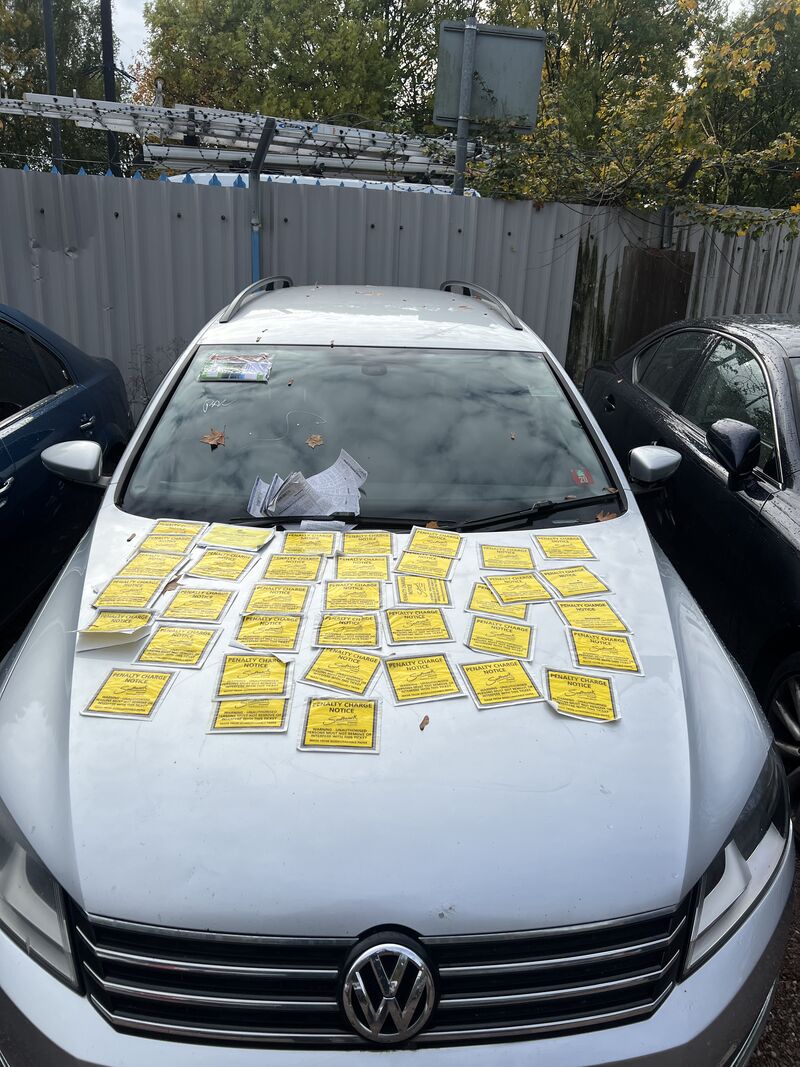 Persistent Parking Evaders – Actions Have Consequences 🚨

Our team recently recovered a vehicle as part of our DVLA untaxed vehicle enforcement operations. Inside, we found over 30 outstanding parking fines — a clear sign of persistent evasion.
