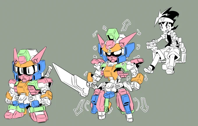 #お前らのSDガンダムを掲げよ