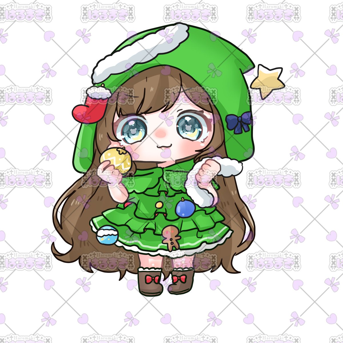 ツリー完成しました！！描かせてくださってありがとうございます😊実は男の子もご縁があり今確認中です🥰