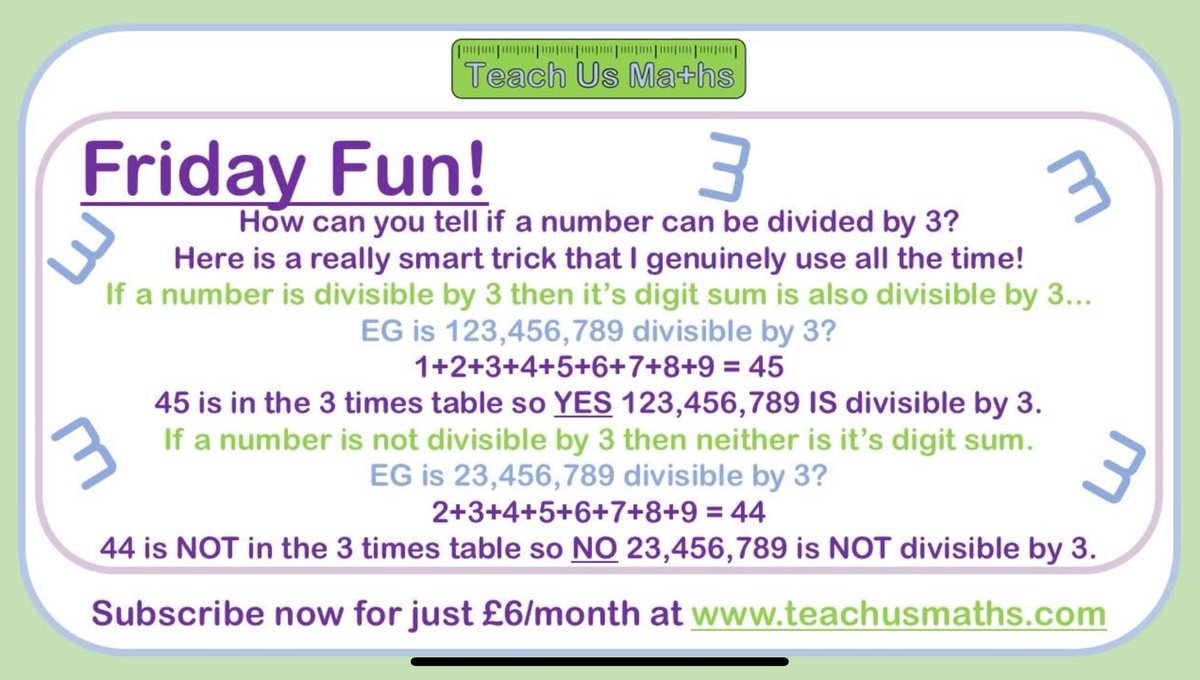 TeachUsMaths's tweet image. For slideshow lessons, accompanying worksheets, detailed pre-recorded videos and supporting documents, as well as complete courses…subscribe today at 
💚 teachusmaths.com 💚

#maths #teachers #students #homeeducation #keystage3 #gcse #teachusmaths