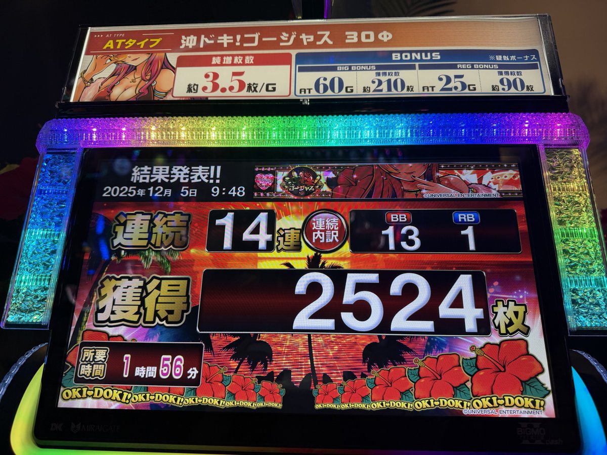 メガフェイス1180座間 さんでの稼働終了！ 今日の目標は暗くなるまで