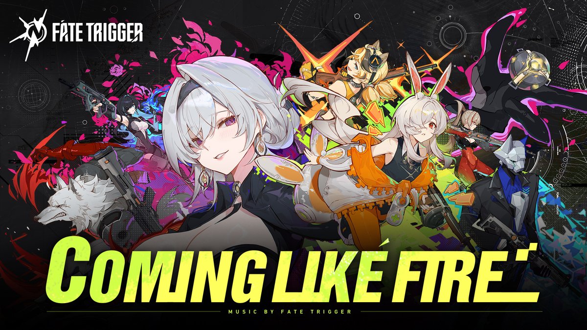 The melody never stops surging. Let's fuel every charge and every clash with blazing energy!

Coming Like Fire is now live on Spotify!
 Tap the link and feel the heat:
open.spotify.com/track/3W2qaJUZ…

👇 Wishlist Fate Trigger: 
bit.ly/fttnsteam 
#FateTrigger #ComingLikeFire